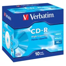 obrázek produktu VERBATIM CD-R 800MB, 40x, jewel case 10 ks