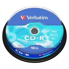 obrázek produktu VERBATIM CD-R 700MB, 52x, spindle 10 ks