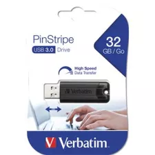 obrázek produktu VERBATIM Store \'n\' Go PinStripe 64GB USB 3.0 černá