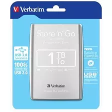 obrázek produktu VERBATIM Store´n´ Go 2,5\" 1TB USB 3.0 stříbrný