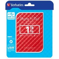 obrázek produktu VERBATIM Store´n´ Go 2,5\" GEN2 1TB USB 3.0 červený