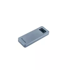 obrázek produktu VERBATIM Executive Fingerprint Secure SSD 2,5\" USB 3.2 GEN1, USB-C 512GB šedý