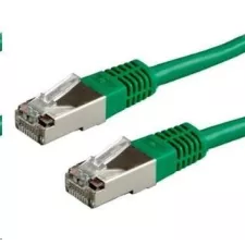 obrázek produktu XtendLan patch kabel Cat6A, SFTP, LS0H - 0,3m, zelený (prodej po 10 ks)