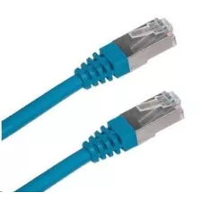 obrázek produktu XtendLan patch kabel Cat6A, SFTP, LS0H - 0,5m, modrý (prodej po 10 ks)