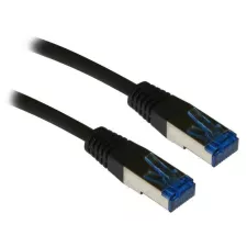obrázek produktu XtendLan patch kabel Cat6A, SFTP, LS0H - 0,5m, černý (prodej po 10 ks)