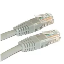 obrázek produktu XtendLan patch kabel Cat6, UTP - 0,10m, šedý (prodej po 10 ks)
