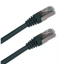 obrázek produktu XtendLan patch kabel Cat5E, FTP - 0,5m, černý (prodej po 10 ks)
