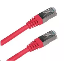 obrázek produktu XtendLan patch kabel Cat5E, FTP - 0,5m, červený (prodej po 10 ks)