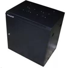 obrázek produktu XtendLan 19\" jednodílný nástěnný rozvaděč 6U, šířka 600mm, hloubka 450mm, plné dveře,úprava proti vykradení,nosnost 60k