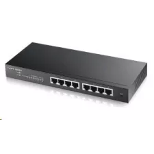 obrázek produktu Zyxel GS1900-8 8-port Desktop Gigabit Web Smart switch: 8x Gigabit metal, IPv6, 802.3az (Green), fanless v2