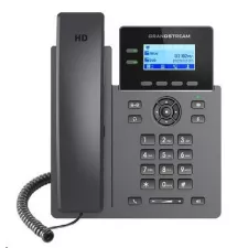 obrázek produktu Grandstream GRP2602G VoIP telefon, 4x SIP, grafický podsvícený 2,21\" displej, 2x Gbps RJ45, PoE