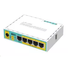 obrázek produktu MikroTik RouterBOARD hEX PoE Lite, 650MHz CPU, 64MB RAM, 5x LAN, USB, PoE, 1x USB, vč. L4 licence