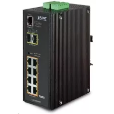 obrázek produktu PLANET IGS-10020HPT síťový přepínač Řízený L2+ Gigabit Ethernet (10/100/1000) Podpora napájení po Ethernetu (PoE) Černá, Bílá