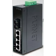 obrázek produktu PLANET ISW-511 síťový přepínač Nespravované L2 Fast Ethernet (10/100) Černá