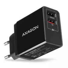 obrázek produktu AXAGON ACU-QS24, QC & SMART nabíjačka do siete 24W, 2x port USB-A, QC3.0/AFC/FCP + 5V/1,2A