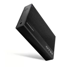 obrázek produktu AXAGON EE35-GTR, USB-C 5Gbps - SATA 6G 3.5\" RIBBED box, černý
