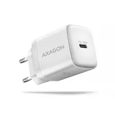 obrázek produktu AXAGON ACU-PD30W, Sil nabíječka do sítě 30W, 1x port USB-C, PD3.0/PPS/QC4+/SFC/AFC/Apple, bílá