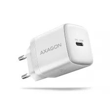 obrázek produktu AXAGON ACU-PD20W, nabíječka do sítě 20W, 1x port USB-C, PD3.0/PPS/QC4+/AFC/Apple, bílá