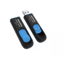 obrázek produktu ADATA Flash Disk 64GB UV128, USB 3.1 Dash Drive (R:90/W:40 MB/s) černá/modrá