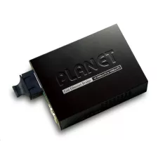 obrázek produktu PLANET FT-802S15 konvertor síťové kabeláže 100 Mbit/s 1310 nm Jednovidové Černá
