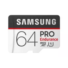 obrázek produktu SAMSUNG PRO Endurance MicroSDXC 64GB + SD Adaptér / CL10 UHS-I U1