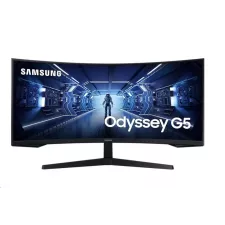 obrázek produktu SAMSUNG MT LED LCD Gaming Monitor 34" Odyssey G55T -prohnutý,VA,3440x1440,1ms,165Hz,HDMI ,DisplayPort