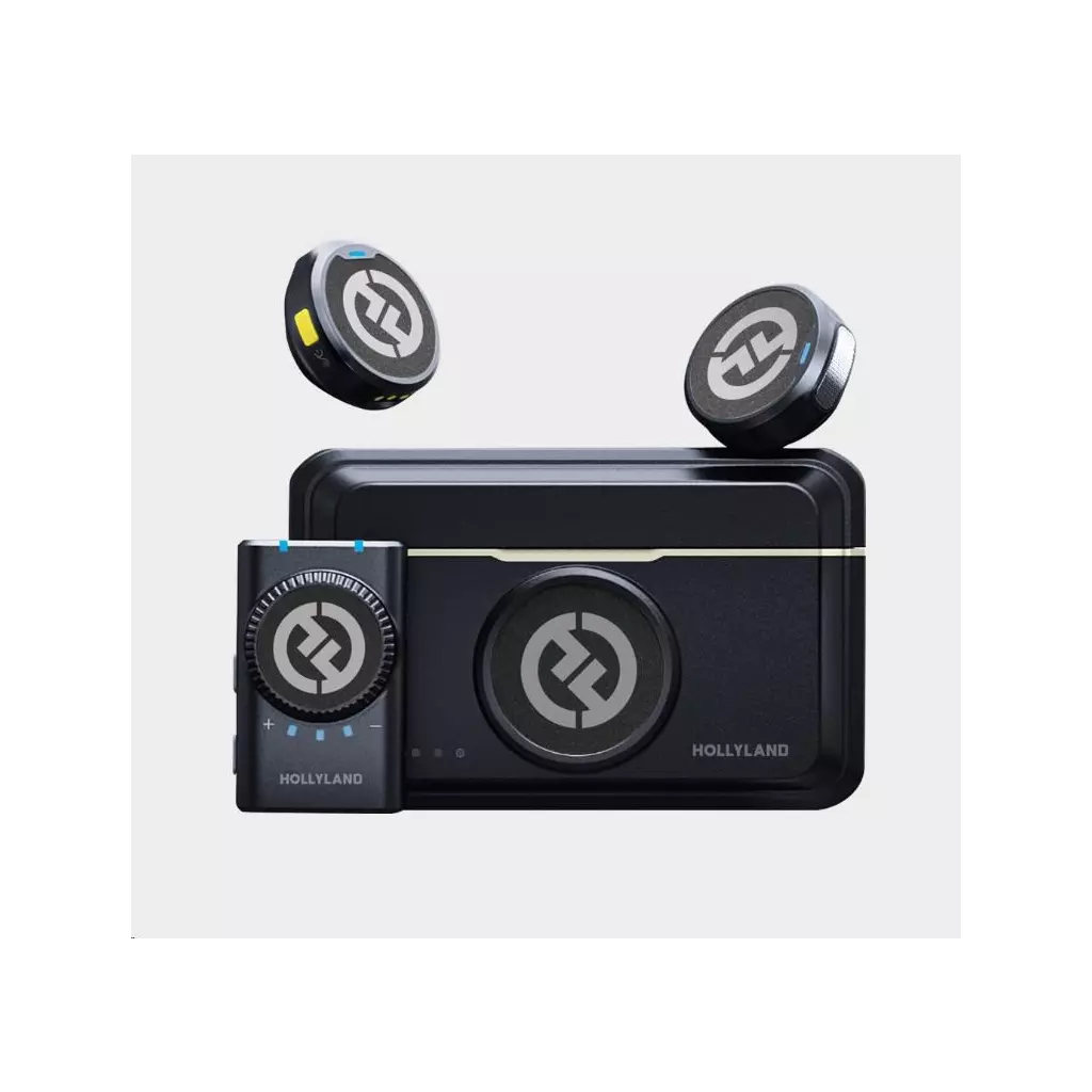 Obrázek produktu Hollyland Lark M2 Camera - Wireless Lavalier Microphone (Duo,ShineCharcoal)