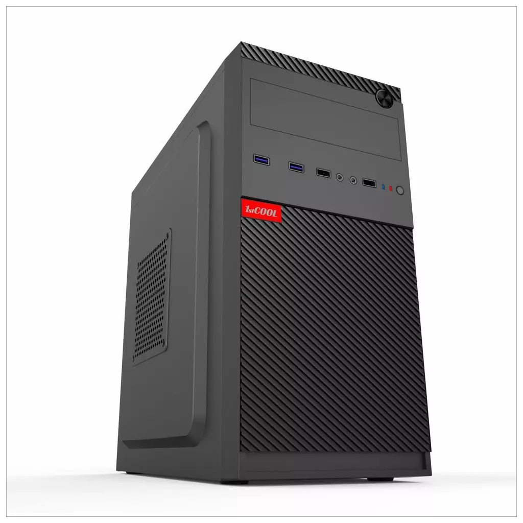 Obrázek produktu 1stCOOL MicroTower STEP 5 USB3, black černý, bez z