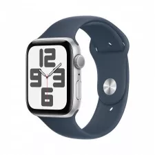 obrázek produktu Apple Watch SE/44mm/Silver/Sport Band/Storm Blue/-M/L