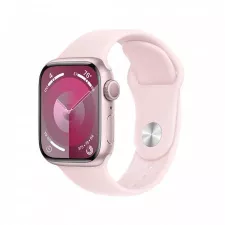 obrázek produktu APPLE Watch Series 9 GPS 45mm Pink Aluminium Case with Light Pink Sport Band - M/L