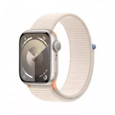 obrázek produktu APPLE Watch Series 9 GPS 45mm Starlight Aluminium Case with Starlight Sport Loop