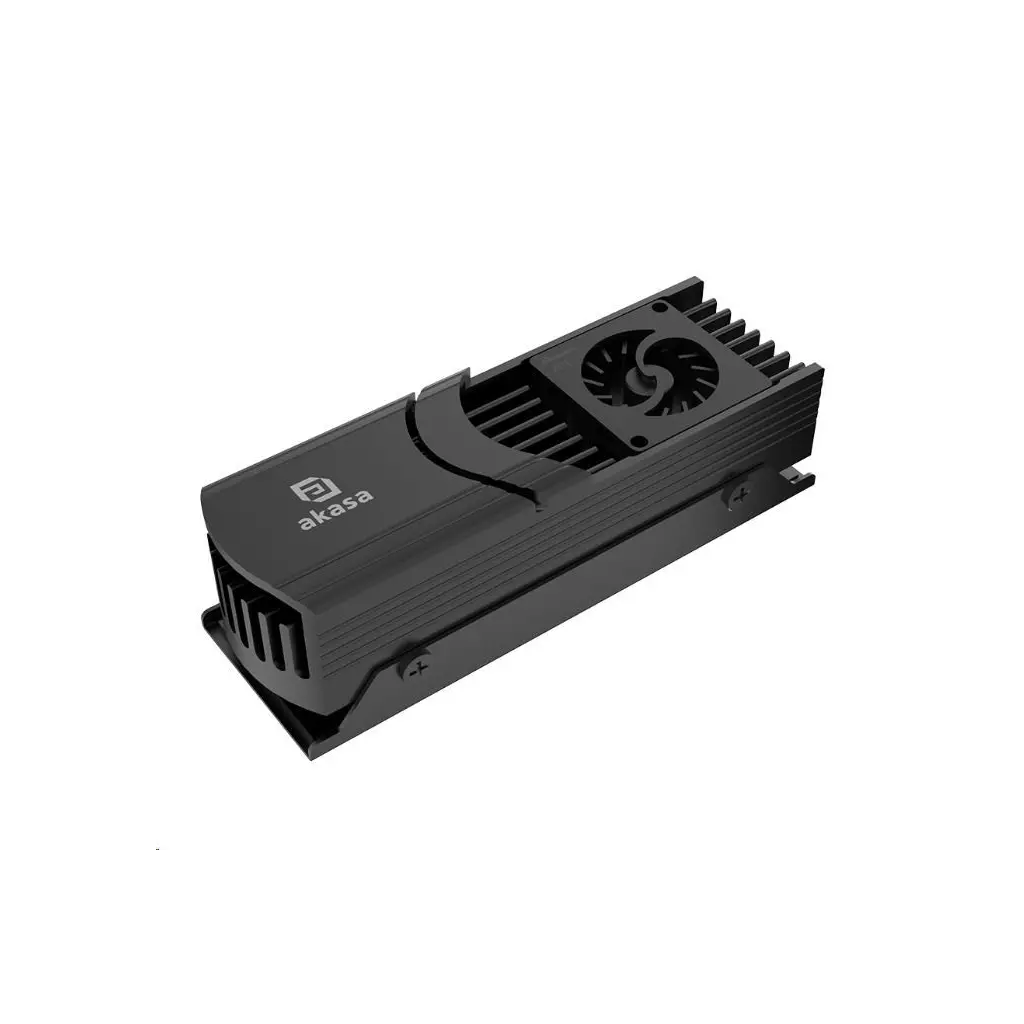 Obrázek produktu AKASA chladič SSD Gecko Pro LX, Active Cooling for M.2 NVMe PCIe 5.0