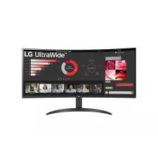 obrázek produktu LG MT VA LCD LED 34\" 34WR50QC - VA panel, 3440x1440, 300cd, 2xHDMI, DP, FreeSYNC, zakriven