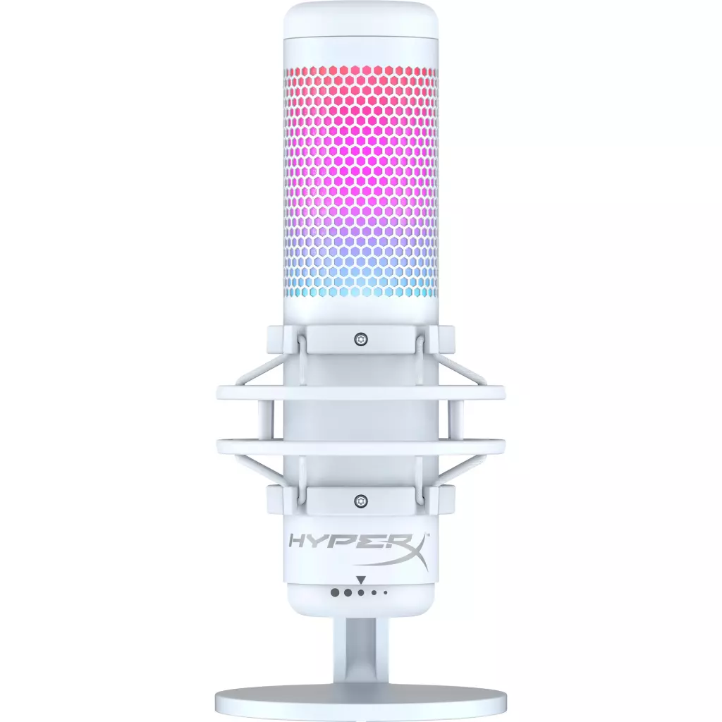 Obrázek produktu HyperX QuadCast S USB WHT Microphone - Mikrofon