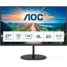 obrázek produktu AOC MT IPS LCD WLED 27\" Q27V4EA - IPS panel, 2560x1440, HDMI, DP, repro