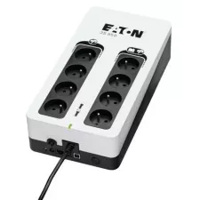 obrázek produktu EATON UPS 3S 850 FR, Off-line, Tower, 850VA/510W, výstup 8x FR (CZ), USB, RJ11, 2x USB nabíjení (2A max), bez vent.