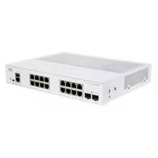 obrázek produktu Cisco switch CBS250-16T-2G (16xGbE,2xSFP,fanless) - REFRESH