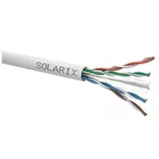 obrázek produktu Instalační kabel Solarix UTP, Cat6, drát, PVC, box 100m SXKD-6-UTP-PVC