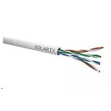 obrázek produktu Instalační kabel Solarix UTP, Cat5E, drát, PVC, box 100m SXKD-5E-UTP-PVC