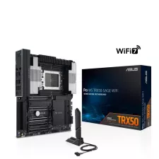 obrázek produktu ASUS MB Sc sTR5 Pro WS TRX50-SAGE WIFI, AMD TRX50, 4xDDR5, WiFi, CEB