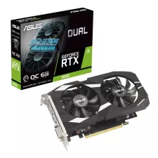 obrázek produktu ASUS VGA NVIDIA GeForce Dual RTX 3050 OC Edition 6GB, RTX 3050, 6GB GDDR6, 1xDP, 1xHDMI, 1xDVI