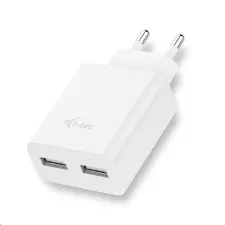 obrázek produktu i-tec USB Power Charger 2 Port 2.4A - USB nabíječka - bílá