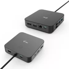 obrázek produktu i-tec USB-C HDMI + Dual DP Docking Station + Power Delivery 100 W
