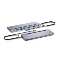 obrázek produktu i-tec USB-C Metal Ergonomic 4K 3x Display Docking Station, PD 100W + i-tec Universal Charger 100W (bundle)