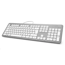 obrázek produktu Hama klávesnica KC-700, strieborná/biela