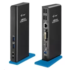 obrázek produktu i-tec USB 3.0 Dual Video DVI HDMI Docking Station + Glan + Audio + USB 3.0 Hub