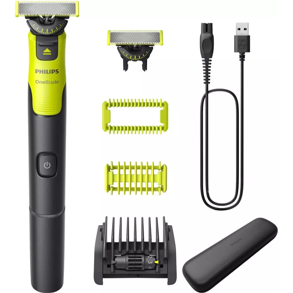 Obrázek produktu Philips OneBlade 360 QP4631/65 zastřihovač na tvář a tělo, s připojením k Philips Daily Care, USB nabíjení