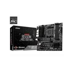 obrázek produktu MSI MB Sc AM4 B550M PRO-VDH WIFI, AMD B550, 4xDDR4, VGA, mATX