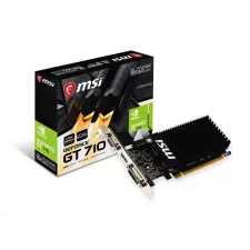 obrázek produktu MSI VGA NVIDIA GeForce GT 710 2GD3H LP, 2G DDR3, 1xHDMI, 1xVGA, 1xDVI