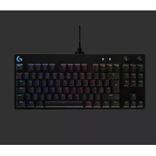 obrázek produktu Logitech G Pro Mechanical Gaming Keyboard - Klávesnice - podsvícení - USB - US mezinárodní - klávesový spínač: GX Blue Clicky - če